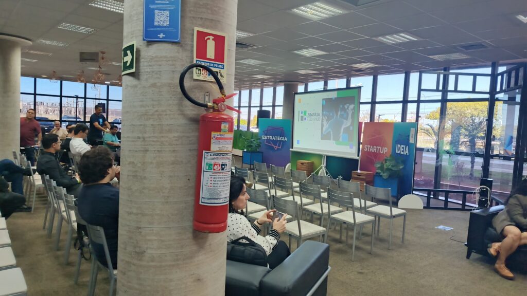 Registro do lançamento do Brasília Tech Hub